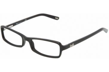 Image of D&amp;G DD1175 Progressive Eyeglasses - Black Demo Lens Frame / 50 mm Prescription Lenses, 501-5016