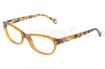 Image of D&amp;G DD1205 Progressive Prescription Eyeglasses 1837-5017 - Transparent Light Brow 