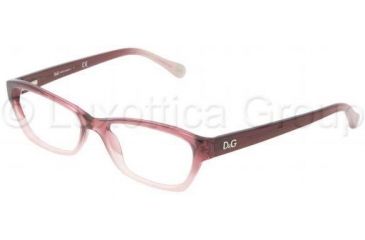 Image of D&amp;G DD1216 Bifocal Prescription Eyeglasses 1857-5016 - Plum Gradient Frame