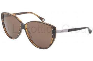 Image of D&amp;G VINTAGE DD3079 Bifocal Prescription Sunglasses DD3079-197973-5715 - Lens Diameter 57 mm, Frame Color Dark Gray / Havana