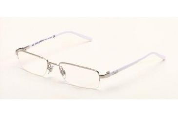 Image of D&amp;G Eyeglasses DD5001-072-4917 with Lined Bifocal Rx Prescription Lenses - Blue With Blue Temple Frame / 49 mm Lenses / 135 mm temple length