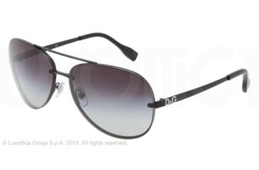 Image of D&amp;G YOUNG&amp;COLOURED DD6086 Progressive Prescription Sunglasses DD6086-11068G-64 - Lens Diameter 64 mm, Lens Diameter 64 mm, Frame Color Matte Black