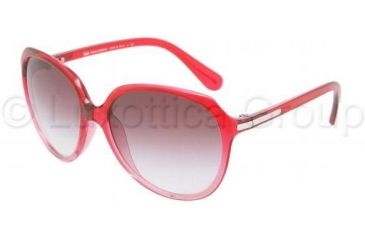 Image of D&amp;G DD8086 Single Vision Prescription Sunglasses DD8086-17858H-5916 - Lens Diameter: 59 mm, Frame Color: Black Cherry Gradient