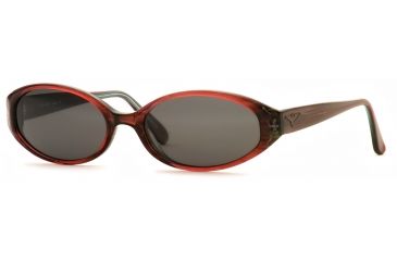 Image of Dakota Smith Topless SEDS TOPL06 Single Vision Prescription Sunglasses SEDS TOPL065335 RD - Lens Diameter 51 mm, Lens Diameter 53 mm, Frame Color Burnt