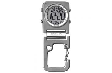 Image of Dakota Watches Digital Square Clip Clock, Slvr, 3089-0