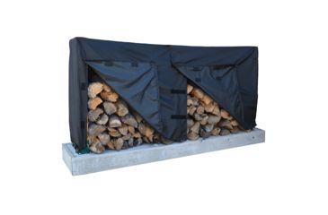 Image of Dallas Manufacturing Co. 600D Log Rack Storage Cover - Model 8' 63144