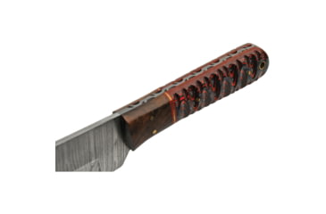 Image of Damascus 13.75 Seax Bld Red Hnd Ws