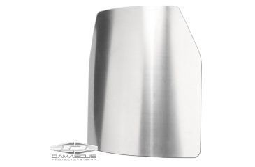 Image of Damascus Protective Gear AP10 Aluminum Stab Plate Insert for model DFX2, Silver, 1-size fits all AP20