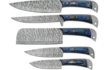 Image of Damascus Umbra River Kitchen Set w roll, DM1397