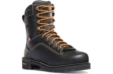 Image of Danner Quarry USA 8in Boots, Black, 12D, 17309-12D