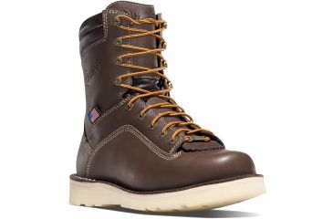 Image of Danner Quarry USA 8in Wedge Alloy Toe Boots, Brown, 9D, 17329-9D