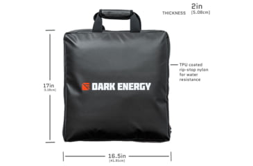 Image of Dark Energy 56W Folding Spectre Solar Panel Accessories Kit