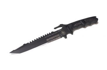 Image of Dark Ops Doh113 Interceptor 911 E E Tactical Knife With Sheath Ticn Finish