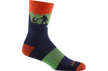 Image of Darn Tough Close Encounters Micro Crew Midweight w/ Cushion Hiking Socks - Mens, Eclipse, Large, 5014-ECLIPSE-L-DARN