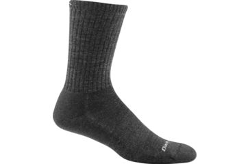 Image of Darn Tough The Standard Crew Light Cushion Sock - Mens, Charcoal, Medium, 1657-CHARCOAL-M-DARN