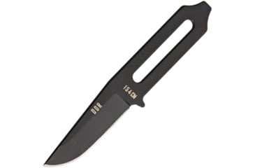 Image of Darrel Ralph Sermon Neck Knife, 4.75in Overall, 2in Black 154Cm SS Blade, One-Piece Construction, Black Kydex Neck Sheath, DDR NECK KNIFE