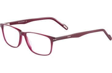 Image of Davidoff 91051 Bifocal Prescription Eyeglasses, Dark Red Frame, 91051-6845BI