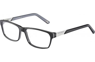 Image of Davidoff 92024 Bifocal Prescription Eyeglasses, Black Multilayer Frame, 92024-6287BI