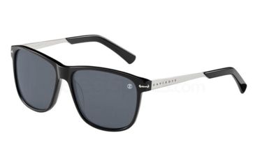 Image of Davidoff 97208 Sunglasses, Black Frame, Grey Green Polarized Lens, Polarized, 97208-8840