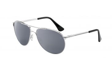 Image of Davidoff 97330 Sunglasses, Rhodium Frame, Grey/Blue W/ Silver Mirror Lens-97330-100