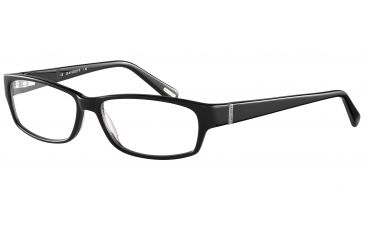 Image of Davidoff 91024 Bifocal Prescription Eyeglasses - Black Frame and Clear Lens 91024-8840BI