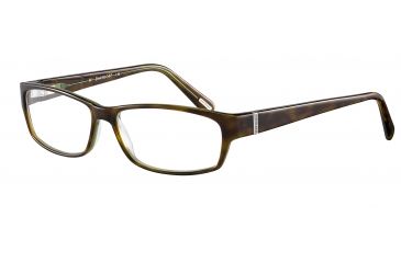 Image of Davidoff 91024 Bifocal Prescription Eyeglasses - Brown Frame and Clear Lens 91024-6351BI