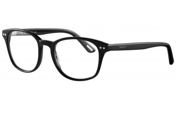 Image of Davidoff 91026 Bifocal Prescription Eyeglasses - Black Frame and Clear Lens 91026-8840BI