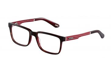 Image of Davidoff 92010 Progressive Prescription Eyeglasses - Brown Frame and Clear Lens 92010-6270PR