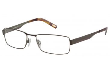 Image of Davidoff 95065 Bifocal Prescription Eyeglasses - Brown Frame and Clear Lens 95065-480BI