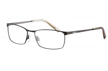 Image of Davidoff 95103 Bifocal Prescription Eyeglasses - Brown Frame and Clear Lens 95103-583BI