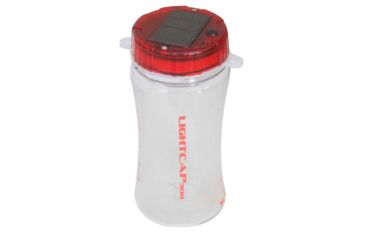 Image of Davis Instruments LightCap 300 Solar Lantern/Water Bottle, Red 5001217