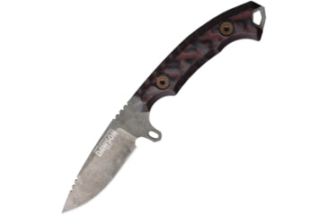 Image of Dawson Knives Companion Fixed Blade Red, DW48720
