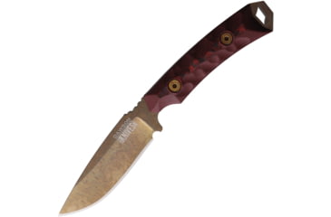 Image of Dawson Knives Contractor Fixed Blade Blk/Red, DW47834