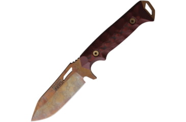 Image of Dawson Knives Shepherd Fixed Blade Red, DW15954