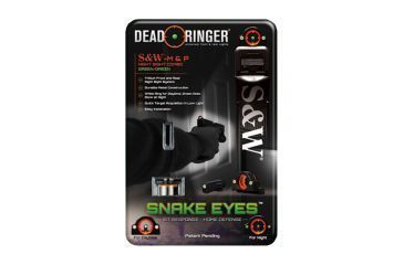 Image of Dead Deer DR4357 Snake Eyes S&amp;W M&amp;P Front/Rear Tritium Night Grn/Grn