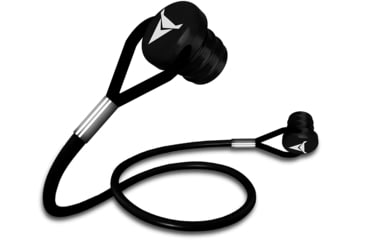 Image of Decibullz Ear Plug Lanyard, Black, Standard, PLG1-CORD