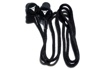 Image of Decibullz Ear Plug Lanyard, Black, Standard, PLG1-CORD