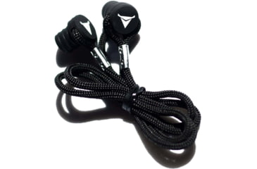 Image of Decibullz Ear Plug Lanyard, Black, Standard, PLG1-CORD