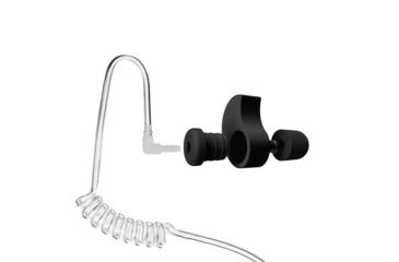Image of Decibullz Security Radio Earpiece Adapter, Black, RTL-RDO-ISO-BLK