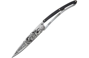 Image of Deejo Biker Granadilla 37g Folding Knife,3.75in,Z40C13 Steel,Granadilla Wood Handle DEE1CB018