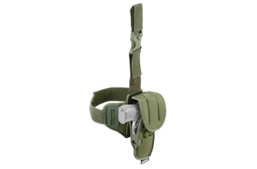 Image of Defcon 5 Holster w/ Extensor For Gun Mod. Italian Army 2004, OD Green, NSN 1095-15-199-0138, D5-GS2004 OD