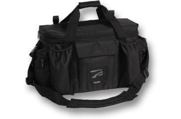 Image of Bulldog Cases &amp; Vaults Extra Large Deluxe Black Police &amp; Shooters Range Bag With Strap, Black BD920