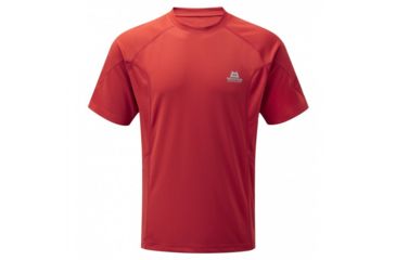 Image of Demo, Mountain Equipment Crux Tee - Mens, Lava, Large, ME-000447-01128-L-DEMO