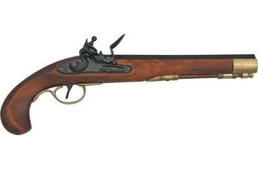Image of Denix Kentucky Flintlock Pistol Replica 15.5in DX1198