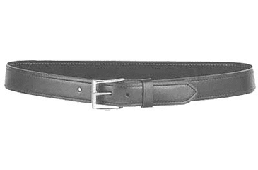 Image of DeSantis 1 3/4in. Plain Lined Leather Belt, Lined, Black, 38, B09BP38Z0