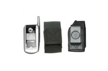 Image of DeSantis Black - E-Z Draw Nylon Cell Phone Holster N13BJG3Z4