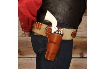 Image of DeSantis Butch Cassidy Holster - Left, Tan - Colt 4 3/4in. 103TD54Z0