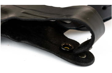 Image of DeSantis C.E.O. Shoulder Rig Leather Holsters, Glock 17, 19, 22, 23, 26, 27, 36, 19X, 45, Left Hand, Plain, Black, 11ZBBB2Z0