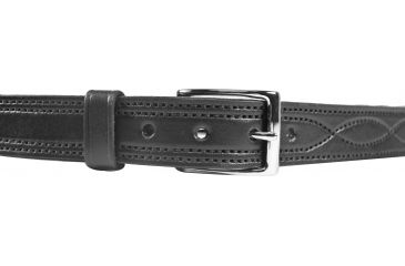 Image of DeSantis Fancy Stitched Belt, 1.25in Wide, Black, Size 42in - B26BP42Z0