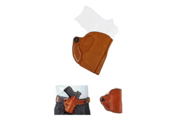 Image of DeSantis Mini Scabbard Holster - Smith &amp; Wesson M&amp;P Shield, Style 019, Black, Brown, Tan